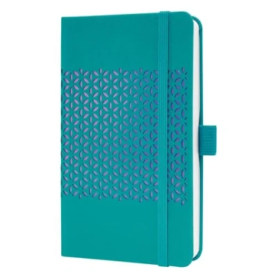 Abbildung von SIGEL J5214 Wochenkalender Jolie 2025, ca. A6, blau, Hardcover mit samtig weicher Oberfläche, Gummiband, Stiftschlaufe, Einstecktasche, 174 S., vegan, aus nachhaltigem Papier, Terminplaner