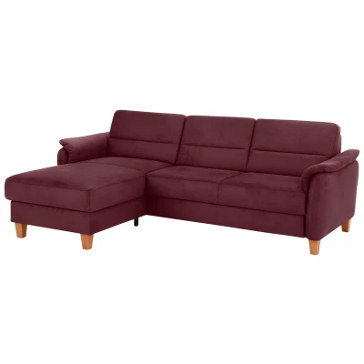Abbildung von Home affaire Ecksofa &quot;Palmera L Form&quot;, Federkern, wahlweise mit Bettfunktion und mit/ohne Bettkasten