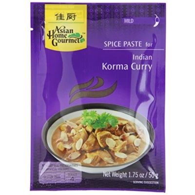 Abbildung von AHG Würzpaste Korma Curry 50g, 12er Pack (12 x 50 g)