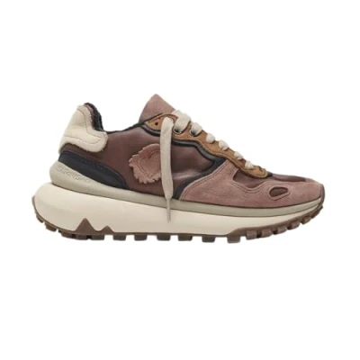 Abbildung von Satorisan Casual Sneaker Damen Chacrona Metta Premium Vintage Leder Sportschuhe Bequem, Nachhaltig und Dauerhaft Farbe Brown Größe 40