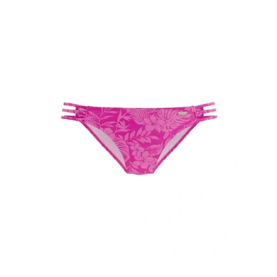 Abbildung von Venice Beach Bikinihose, Damen, Größe: 34, Pink bedruckt