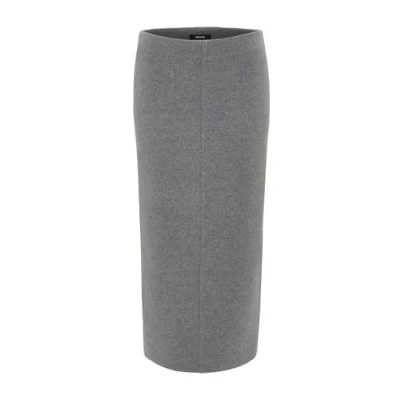 Abbildung von Opus Rudila Bleistiftrock, Damen, Größe: 36, Easy grey