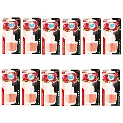 Abbildung von Fresh &amp; More Nachfüllflakons für Duftstecker (18er Pack) Granatapfel Cranberry, 19ml