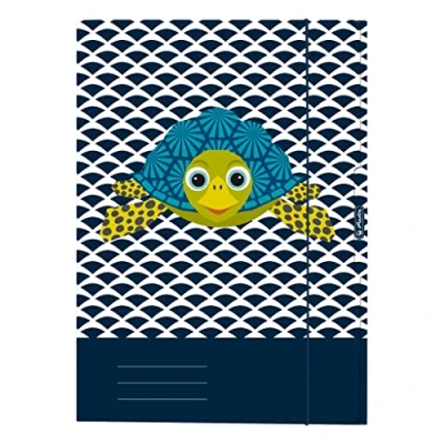 Abbildung von herlitz 50040858 Sammelmappe A4 Cute Animals Turtle, 1 Stück, mehrfarbiig