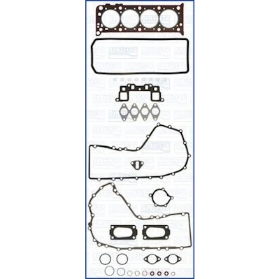 Abbildung von AJUSA 52029100 Dichtungssatz, Zylinderkopf mit Zylinderkopfdichtung, Ventilschaftabdichtung AUDI: A3 Schrägheck, Sportback, Cabrio