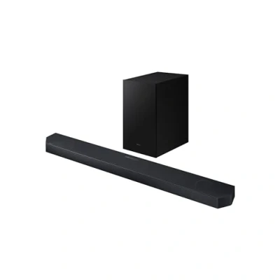 Abbildung von SAMSUNG Soundbar HW Q700D/ZF, Wireless Dolby Atmos/DTS:X, True 3.1.2ch Sound, Q Symphony, SpaceFit Kompatibel mit AirPlay, Alexa und Google Assistant, Titan Black, 2024