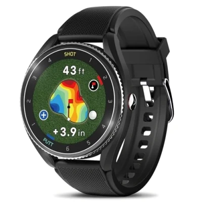 Abbildung von Voice Caddie T9 GOLF GPS Armbanduhr SCHWARZ