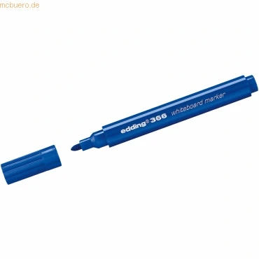 Abbildung von 10 x edding Whiteboardmarker mini 366 blau