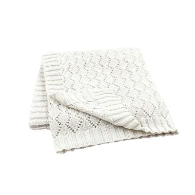 Abbildung von Strickdecke Babydecke Kuscheldecke, Odot Kinderwagen im Freien Kinderdecke Krabbeldecke Perfekt für Mädchen und Jungen Babys (80x100cm,Beige)