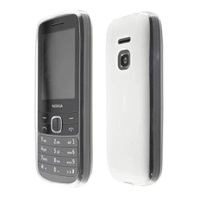 Abbildung von caseroxx TPU Hülle kompatibel mit Nokia 225 4G (2020), Handy Tasche (TPU in weiß)
