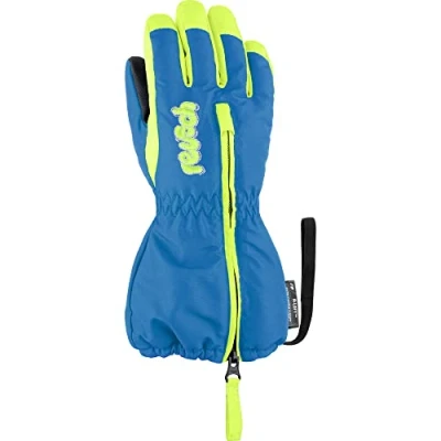 Abbildung von Reusch TOM Fäustling, Größe: 4, Brilliant blue/safety yel