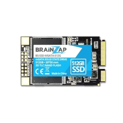 Abbildung von BRAINZAP 512GB mSATA SSD 6 GBit/s Mini SATA 550MB/s Lesen 540MB/s Schreiben Solid State Drive