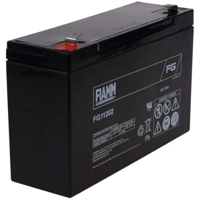 Abbildung von FIAMM Blei Akku wiederaufladbar FG11202 Vds, 6 V, lead acid [Akku Blei]