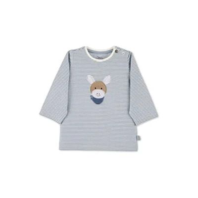 Abbildung von Sterntaler EMMI Stripes Langarmshirt für Kinder, Größe: 50, Grey blue