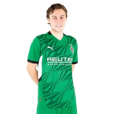 Abbildung von Puma Borussia MÖNCHENGLADBACH AWAY Replica Vereinsmannschaften, Herren, Größe: XS, Archive green/puma white