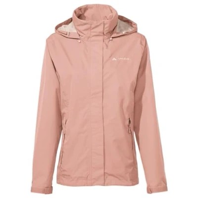 Abbildung von Vaude Escape Regenjacke / wasserabweisende Jacke, Damen, Größe: 40, Soft rose