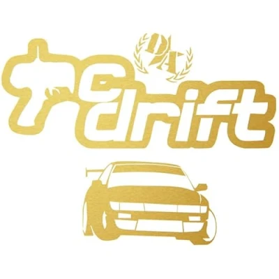 Abbildung von RC Drift L 1145 (Gold metallic) // Sticker OEM JDM Style Aufkleber
