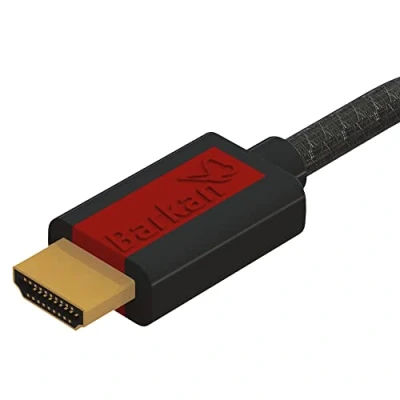 Abbildung von Barkan 4K HDMI Kabel, 2.1 Kabel 1.8M, Ultrahochgeschwindigkeit 18 Gbit/s bei 60 Hz 2160P Dolby Vision, genießen Sie die HD Vision des Spiels, kompatibel mit TV, PC, PS5, PS4, PS3