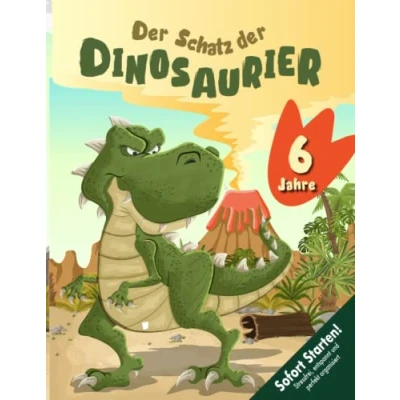 Abbildung von Dinosaurier Schatzsuche Kindergeburtstag ab 6 Jahren: Abenteuer, Freundschaft, ein unschlagbarer Kindergeburtstag! Abwechslungsreiche Schnitzeljagd Los gehts! (Bravo Schatzsuche)