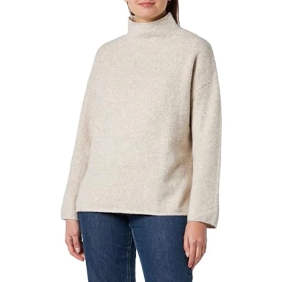 Abbildung von camel active Oversized Strickpullover, Damen, Größe: XL, Almond