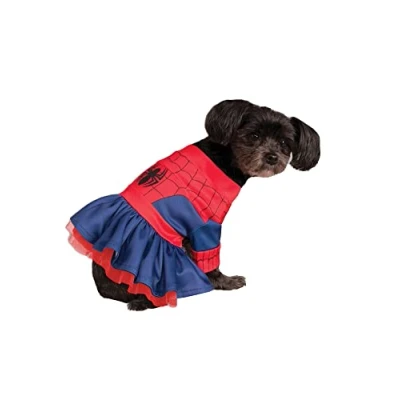 Abbildung von Rubie&#039;s Hundekostüm Spider Girl Hundekostüm, Tierisch gut drauf: Superheldenkostüm für den Hund