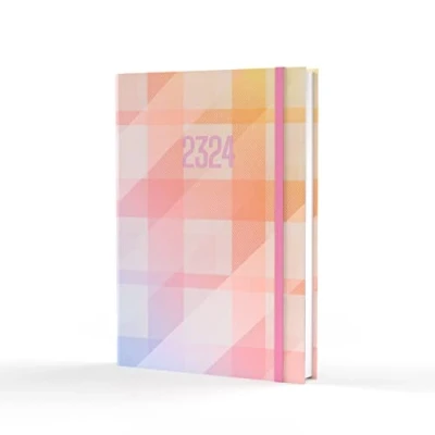 Abbildung von Collins Debden Amara Academic 202324 A5 Wochenansicht Mitte Jahr Planer Schule, College oder Universität Term Journal Juli 2023 bis 2024 Rosa AM153M.50 2324