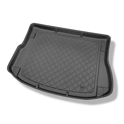 Abbildung von Mossa Kofferraumwanne kompatibel mit Land Rover Range Evoque L538 SUV (07.2011 03.2019) Kofferraummatte rutschfest Schutzmatte G