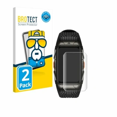 Abbildung von BROTECT 2 Stück Full Cover Schutzfolie für Kospet Tank X2 Screen Displayschutz Folie [3D Curved, Anti Fingerprint, Kristall Klar]