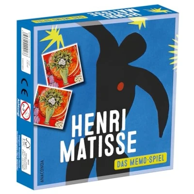 Abbildung von Henri Matisse Memospiel: Memo Spiel mit 40 Spielkarten im Spielkarton