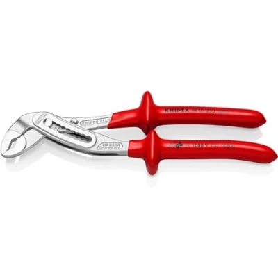 Abbildung von Knipex 88 07 250, Nut und Federzange, Chrom Vanadium Stahl, Kunststoff, Rot, 250 mm, 420 g