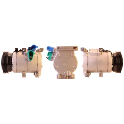 Abbildung von LUCAS ACP972 Kompressor PAG 46 R 134a mit Dichtungen HYUNDAI: SANTA FE 2
