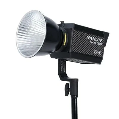 Abbildung von Nanlite Forza 150B LED Beleuchtung COB 170 W 2700 6500 K mit 12 Effekten DMX Netz/Akku