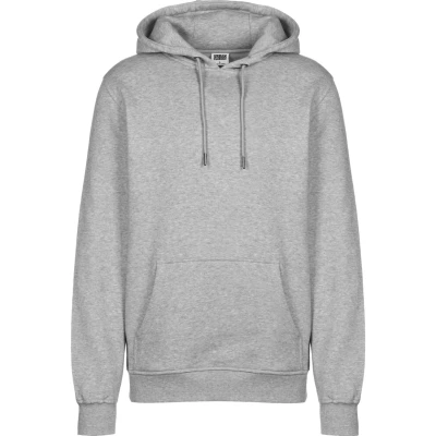 Abbildung von Urban Classics Basic Kapuzenpullover, Herren, Größe: XS, Grey