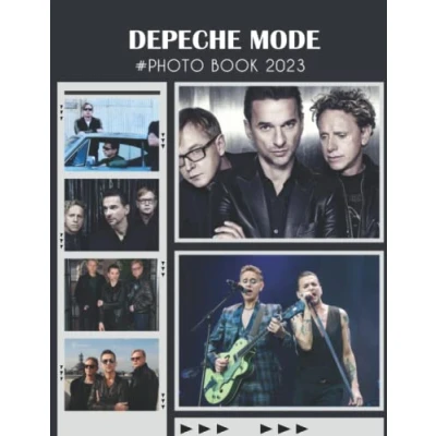 Abbildung von Photo Book Of 𝔻𝕖𝕡𝕖𝕔𝕙𝕖 𝕄𝕠𝕕𝕖: Photobook With 30+ 𝕄𝕠𝕕𝕖 celebrity Pictures, 2023 Picture Christmas Gifts For Men Women Mom Dad, Albums Fans