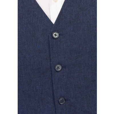Abbildung von Jack &amp; Jones Premium Jprriviera Waistcoat Anzugweste, Herren, Größe: 46, Dark navy