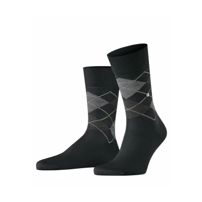 Abbildung von Burlington Manchester Socken black, Herren, Größe: 40/46, Black