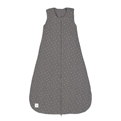 Abbildung von LÄSSIG Baby Ganzjahres Schlafsack ohne Ärmel unisex/Sleeping Bag Interlock Spots anthracite, Größe 86/92 13 24 Monate