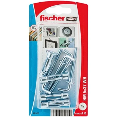 Abbildung von Fischer Dübel Set HM 5 x 37 WH K NV Hohlraumdübel mm 10 090925 1