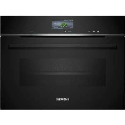 Abbildung von SIEMENS Dampfbackofen, iQ700, CS736G1B1, mit Backauszug