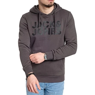 Abbildung von Jack &amp; Jones Kapuzensweatshirt mit Kängurutasche