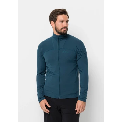 Abbildung von Jack Wolfskin Prelight FZ M Fleecejacke, Herren, Größe: Small, Dark sea