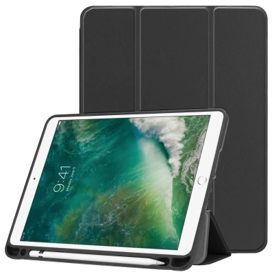 Abbildung von Trifold Klapphülle für das iPad (2018) / (2017) Air (2013) 2 Schwarz