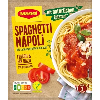 Abbildung von MAGGI Fix für Spaghetti Napoli, Würzmischung, mit natürlichen Zutaten*, 3 Portionen (1 x 42g)