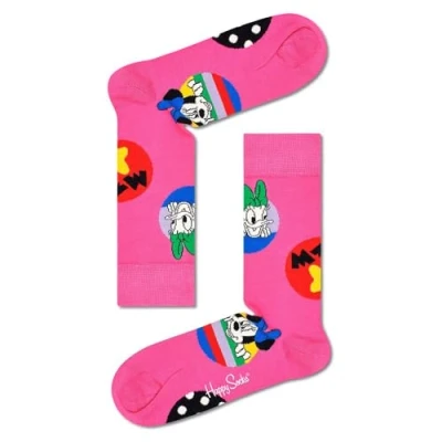 Abbildung von Happy Socks Unisex Daisy &amp; Minnie Dot Sock, Mehrfarbig, 41 46