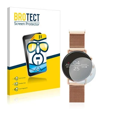 Abbildung von BROTECT (2 Stück Schutzfolie für Skagen Smartwatch Falster 40mm Displayschutz Folie Ultra Klar
