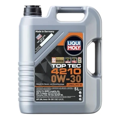 Abbildung von LIQUI MOLY Top Tec 4210 0W 30 5 L Synthesetechnologie Motoröl Art. Nr.: 21605, farblos