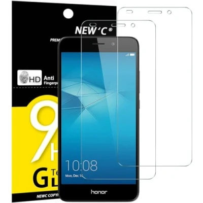 Abbildung von NEW&#039;C 2 Stück, Panzer Schutz Glas für Honor 5C, Frei von Kratzern, 9H Härte, HD Displayschutzfolie, 0.33mm Ultra klar, Ultrabeständig