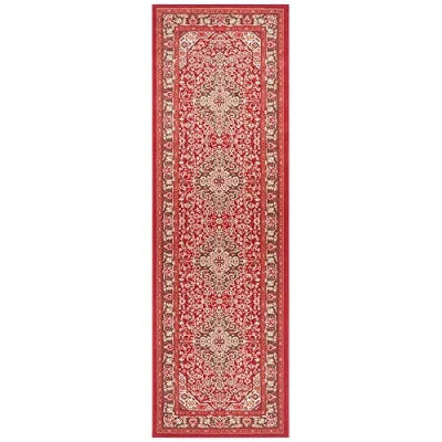 Abbildung von NOURISTAN Läufer &quot;Skazar Isfahan&quot;, rechteckig, Kurzflor, Orient, Teppich, Vintage, Esszimmer, Wohnzimmer, Flur