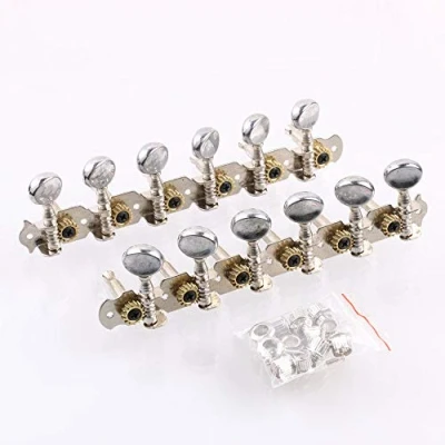 Abbildung von lyws chrom 12 Saiten Akustische Gitarre Stimmmechaniken Tuning Pegs 6l6r