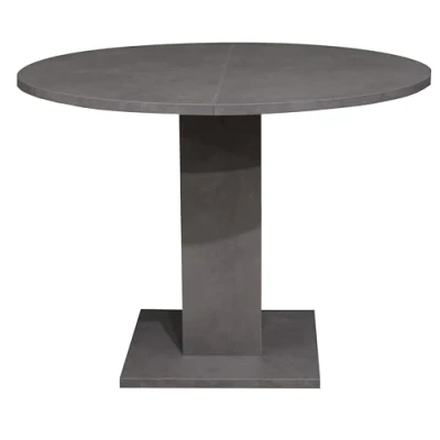 Abbildung von Mäusbacher Säulen Esstisch (ausziehbar) in graphit 90x76x90cm (BxHxT)